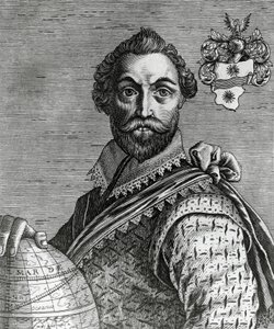 Portrait de Francis Drake (1540-1596) - Nicolas II de Larmessin