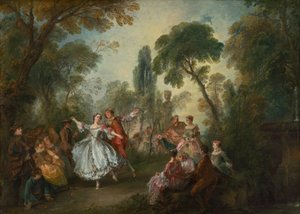 La Camargo dansant, vers 1730