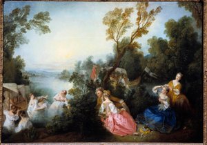 Peinture de Nicolas Lancret