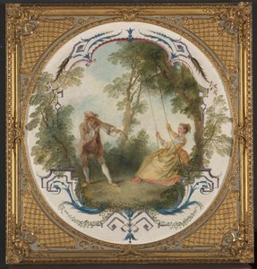 La Balançoire, vers 1724