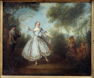 La danseuse Marie Anne Cuppi dite la Camargo