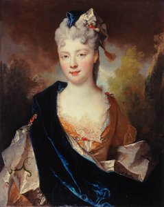 Portrait de Marie Anne de Bourbon-Condé 1678-1718, duchesse de Vendôme, 1714