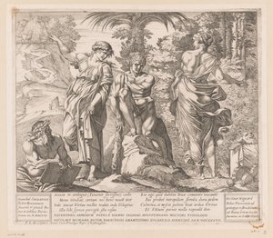 Hercule entre la Vertu et le Vice