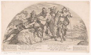 Persée décapite Méduse Verhalen uit de Odyssee (titre de la série) - Nicolas Mignard