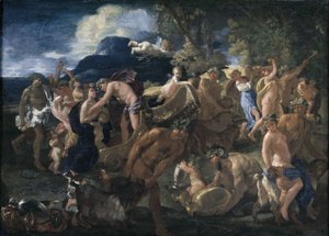 Bacchanale ou Bacchus et Ariane - Nicolas Poussin