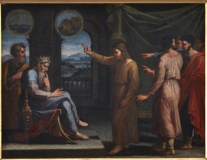 Joseph interprète le rêve de Pharaon - Nicolas Poussin