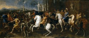 La Chasse de Méléagre et Atalante ou Le Départ pour la chasse - Nicolas Poussin
