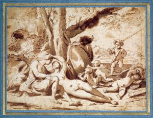 Mars et Vénus - Nicolas Poussin