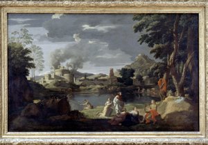 Orphée et Eurydice de Poussin, Musée du Louvre