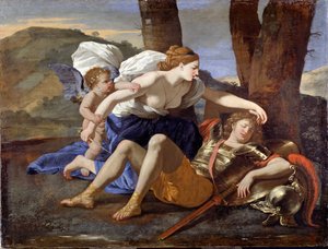 Renaud et Armide - Nicolas Poussin