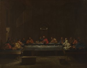 Les Sept Sacrements : Eucharistie, vers 1637-1640