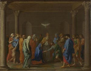 Les sept sacrements : Mariage, vers 1637-1640