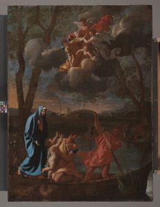 Le Retour de la Sainte Famille à Nazareth - Nicolas Poussin