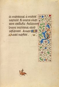 Page de texte décorée