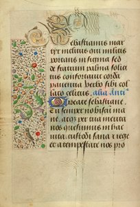 Page de texte décorée