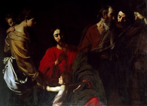 Christ parmi les enfants - Nicolas Tournier
