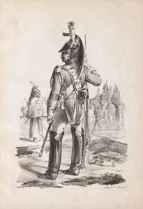 Costumes militaires : Grenadier de la Garde Royale