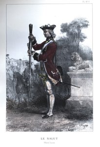 Officier des gardes suisses - Nicolas Toussaint Charlet