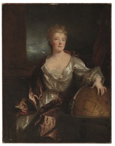 Portrait de Gabrielle-Émilie le Tonnelier de Breteuil, Marquise du Châtelet - Nicolas de Largillière