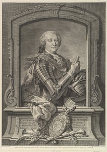 Portrait du Maréchal de Lowendal - Nicolas de Larmessin