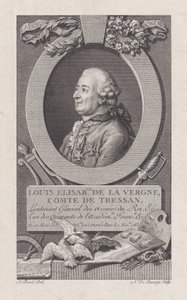 Portrait de Louis Elisabeth de La Vergne, Comte de Tressan, 1783-92 - Nicolas de Launay