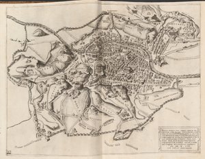 Carte topographique de la Rome antique
