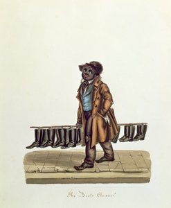 Le Nettoyeur de bottes, vers 1840