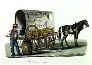 Le Chariot de Charbon, vers 1840-44