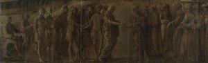 Rencontre entre un roi et une reine - Nicolo Rondinelli
