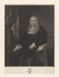 Portrait de Hendrik Danielsz. Hooft, maire d