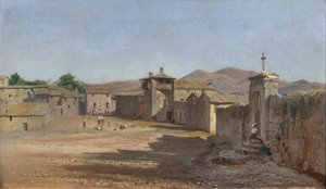 Torvet i Anticoli Corrado, Italie