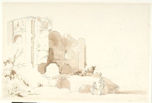 Ruines du temple de Diane, Baja - Niels Gundersen Lund
