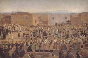 La danse des femmes à Mégare