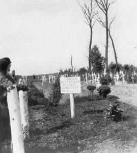Cimetière de la Brigade des Fusiliers de Londres, Ploegsteert, Belgique, Première Guerre mondiale