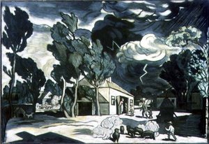 Paysage avec Tempête