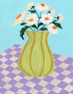 Nature morte joyeuse avec des marguerites - Nikita Jariwala