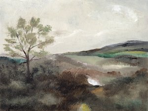 Arbre dans la campagne brumeuse - Nikita Jariwala