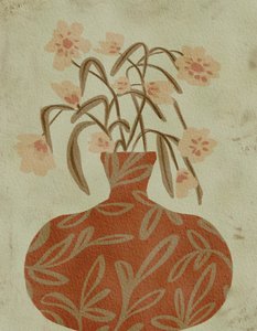 Vase en terre cuite « Blossoms » - Nikita Jariwala