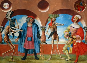 La Mort, chef du gouvernement et bourgeois de Berne du cycle de la Danse Macabre