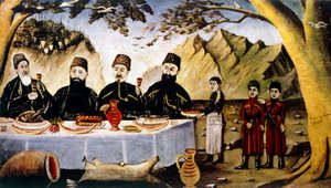 Fête des quatre princes - Niko Pirosmani