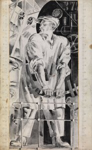 Le Machiniste, années 1920 - Nikolai Adrianovich Tyrsa