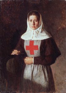 Une infirmière, 1886