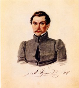 Portrait du décembriste Ivan Pouchkine 1798-1859, 1837