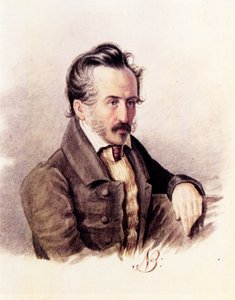Portrait du décembriste comte Sergey Volkonsky 1788-1865, années 1840