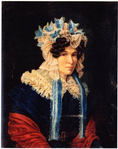 Portrait de Lyubov Ivanovna Stepovaya, 1783-1858 - Nikolai Alexandrovich Bestuzhev
