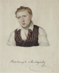 Portrait du Décembriste Vladimir Nikolaïevitch Likharev 1803-1840, 1828 - Nikolai Alexandrovich Bestuzhev