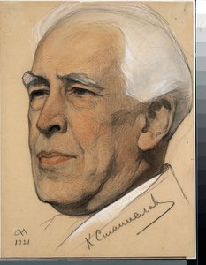 Portrait du metteur en scène Constantin Sergueïevitch Stanislavski - Oeuvre de Nikolai Andreevich Andreev