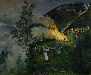 Feu de la Saint-Jean - Nikolai Astrup