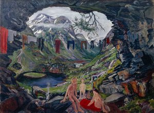 La grotte - Nikolai Astrup