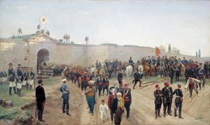 Capitulation turque à Nikopol le 4 juin 1877, 1883 - Nikolai Dmitrievich Dmitriev Orenburgsky